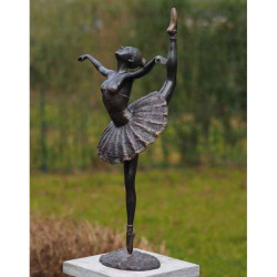 Décoration Statuette bronze personnage Ballerine bronze -AN2219BR-B