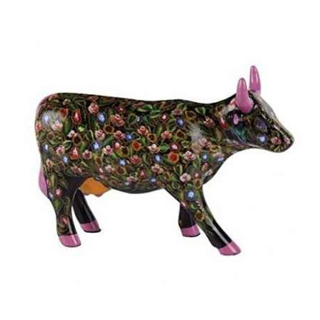 Animaux de la ferme Vache flower power cow CowParade céramique taille M