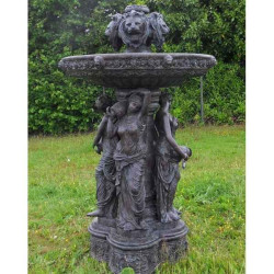 Fontaine 4 saisons avec têtes de lions Thermobrass -B55160
