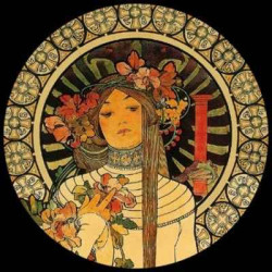 Presse papier mucha 3dMouseion -PMUC1