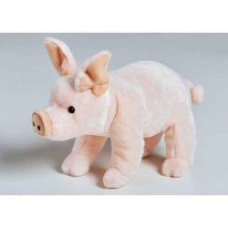 Animaux de la ferme Cochon 20cml peluche animalière -1733