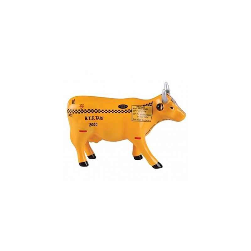 Animaux de la ferme Vache taxi cow CowParade céramique taille M