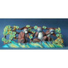 Figurine art rien entendre, rien voir, rien dire 3dMouseion -JAP03
