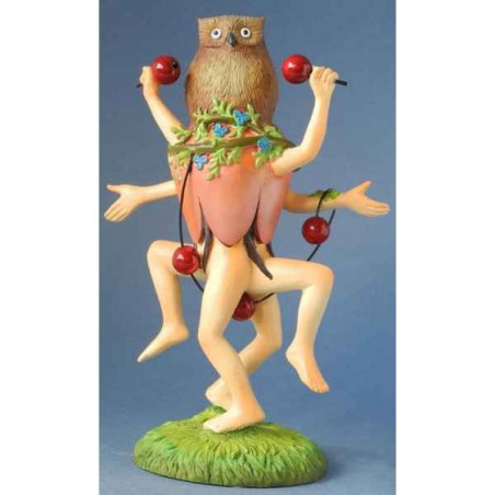 Décoration Statue résine Figurine art danseurs au hibou de bosch 3dMouseion -JB28