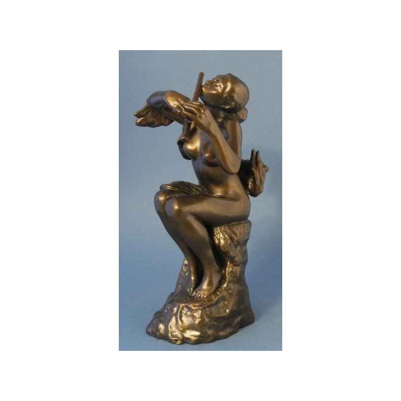 Figurine art la joueuse de flûte de claudel 3dMouseion -CC04