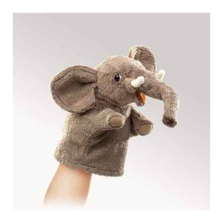 Marionnette peluche éléphant Folkmanis -2940