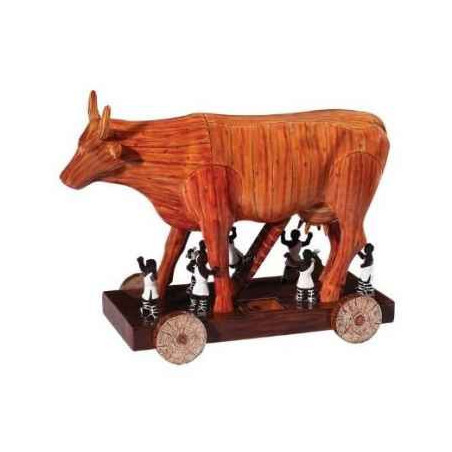 Animaux de la ferme Vache vaca de troia CowParade Taille L