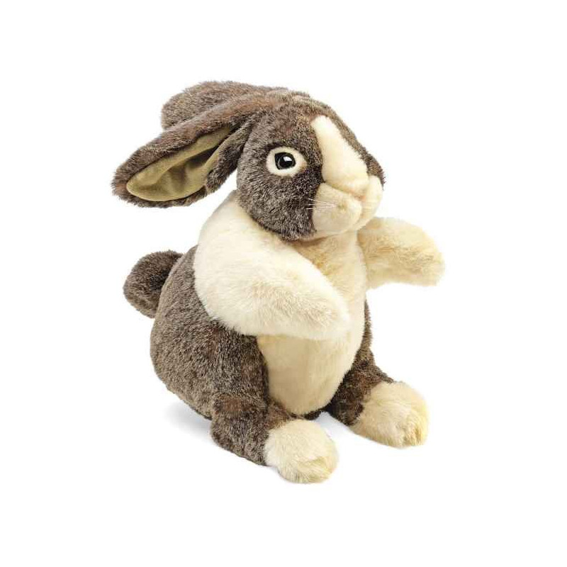 Animaux de la ferme Lapin domestique néerlandais marionnette 