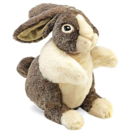 Animaux de la ferme Lapin domestique néerlandais marionnette 