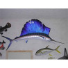 Animaux-Bois-Animaux-Bronzes propose Trophée poisson des mers tropicales  Espadon voilier -TRDF64