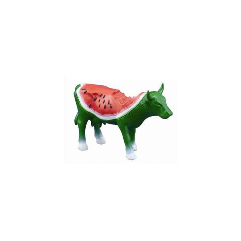 Animaux de la ferme Petite vache Water Melon Cow Bratislava 2005 CowParade résine taille S