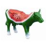 Animaux de la ferme Petite vache Water Melon Cow Bratislava 2005 CowParade résine taille S