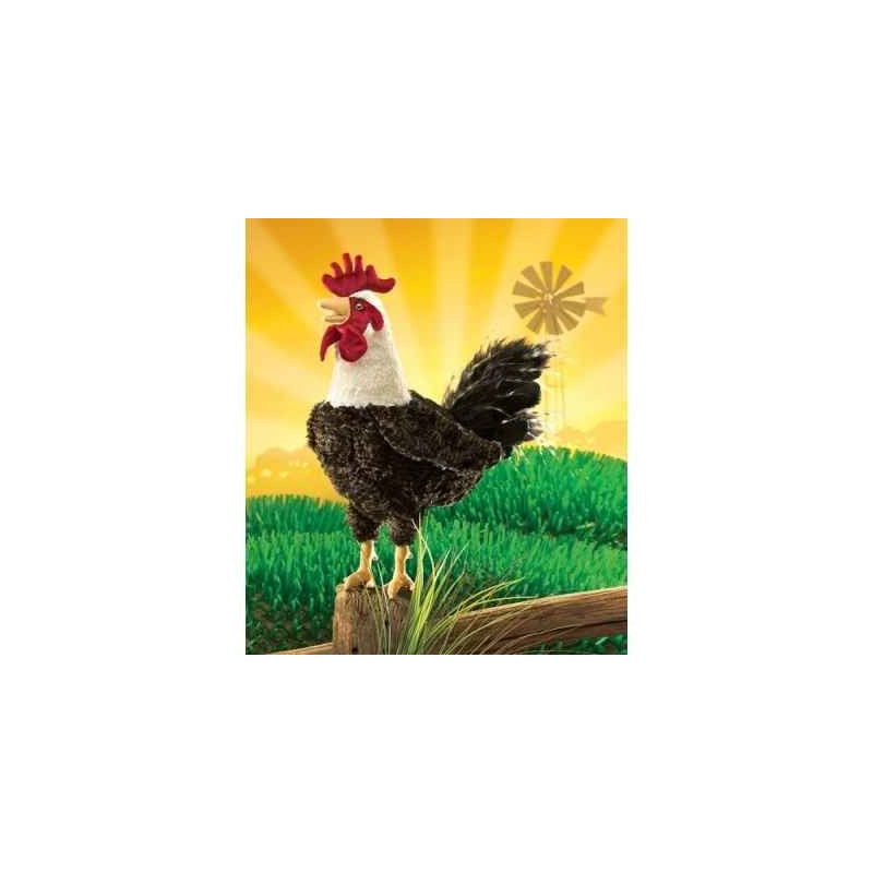 Animaux de la ferme Coq marionnette 