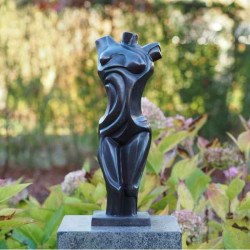 Décoration Statuette bronze personnage Buste de femme moderne bronze -AN1169BRW-B
