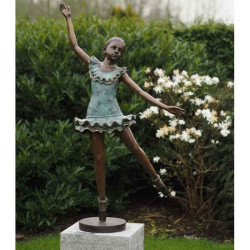 Décoration Statuette bronze personnage Danseuse bronze -B89086