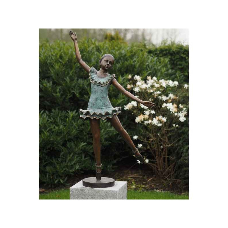 Décoration Statuette bronze personnage Danseuse bronze -B89086