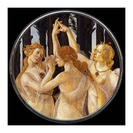 Miroir de poche botticelli 3dMouseion -M11BO