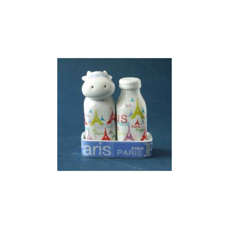 Animaux de la ferme Figurine sel et poivre vache paris de top choice -PTC015