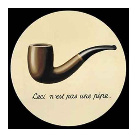 Presse papier magritte 3dMouseion -PMAG3