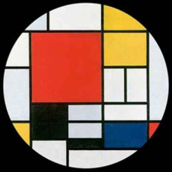 Presse papier mondriaan 3dMouseion -PMON1