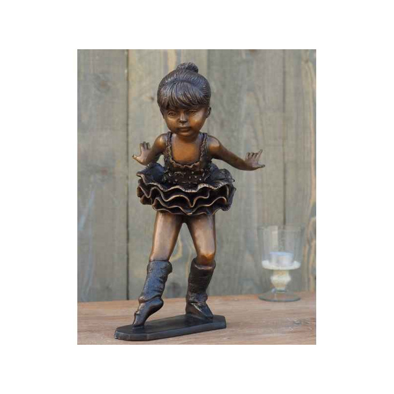 Décoration Statuette bronze personnage Ballerine 35 cm bronze -AN1164BR-B