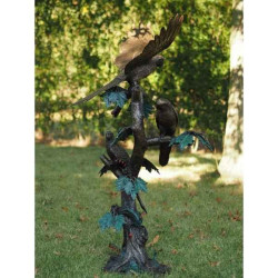 Perroquets sur arbre Thermobrass -B777