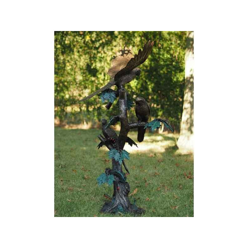 Perroquets sur arbre Thermobrass -B777