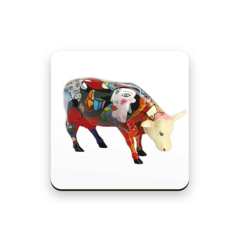 Animaux de la ferme Lot de sous-verre cowparade ( 9 designs x 10)