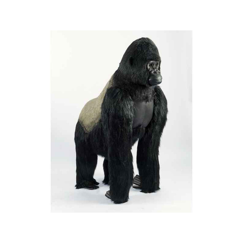 Animaux sauvage Gorille singe 4 pattes dos argenté 170cmh peluche animalière -4494
