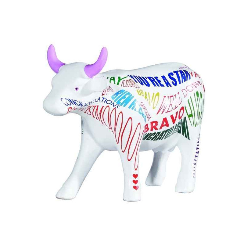 Animaux de la ferme Vache Figurine vache bravisimoo CowParade céramique taille M