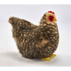 Décoration OiseauxPoule couveuse peluche animalière -6923 Anima