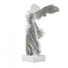 Décoration Statue résine Victoire de Samothrace blanche art grec statuette RMNGP -RB202021