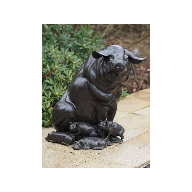 Famille de cochons Thermobrass -B50375