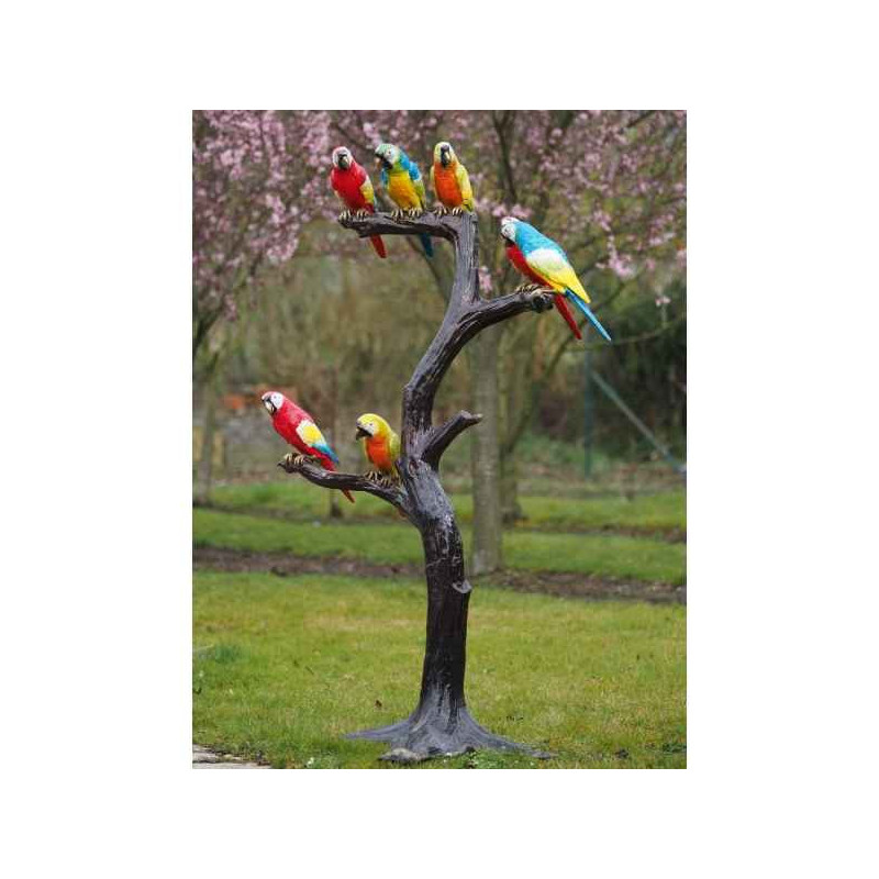 Arbre avec des perroquets Thermobrass -B57884