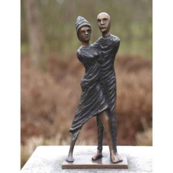 Décoration Statuette bronze personnage Couple d'amour moderne bronze -AN1958BR-B