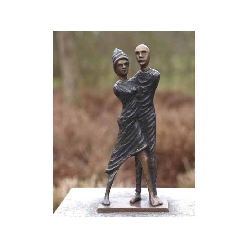 Décoration Statuette bronze personnage Couple d'amour moderne bronze -AN1958BR-B