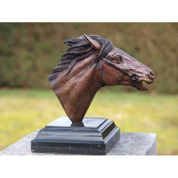 Tête de cheval Thermobrass -AN1152BR-B