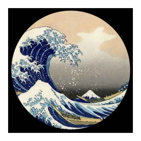 Presse papier hokusai 3dMouseion -PHOK1