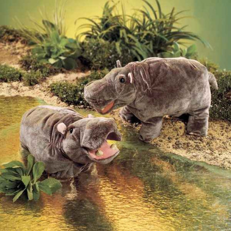 Animaux sauvage Hippopotame marionnette 