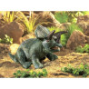 Animaux préhistoriques Triceratops marionnette 