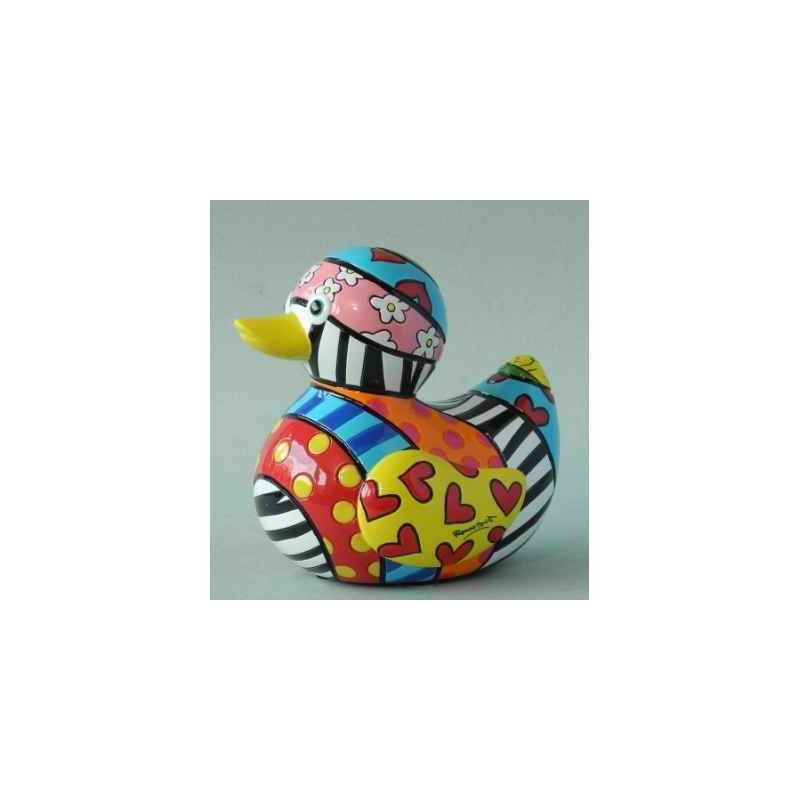 Statuette canard safari Britto Romero  -B334275