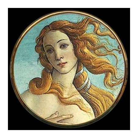 Miroir de poche botticelli 3dMouseion -M12BO