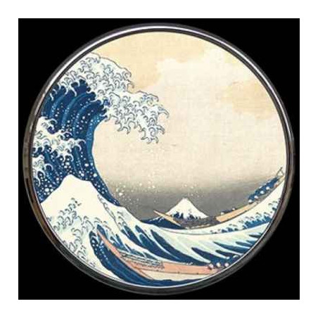 Miroir de poche hokusai 3dMouseion -M13HO