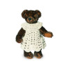 Animaux-Bois-Animaux-Bronzes propose Ours teddy bear aminata 13 cm Hermann -16286 5