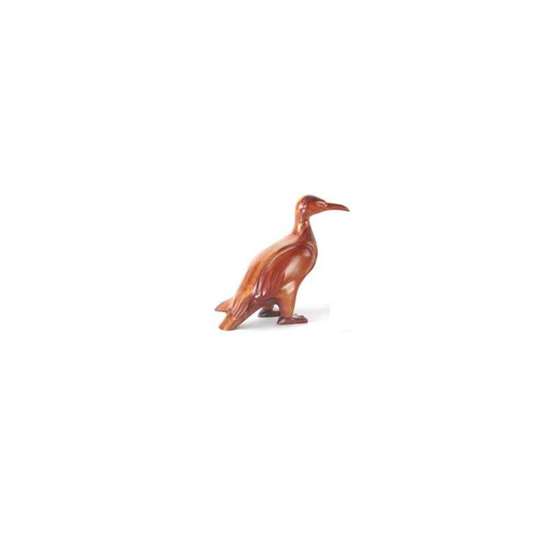 Décoration OiseauxLe fou de bassan à terre en résineux 40 cm Lasterne -OFO040 Artisan Français - art animalier bois