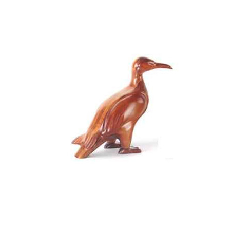 Décoration OiseauxLe fou de bassan à terre en résineux 40 cm Lasterne -OFO040 Artisan Français - art animalier bois