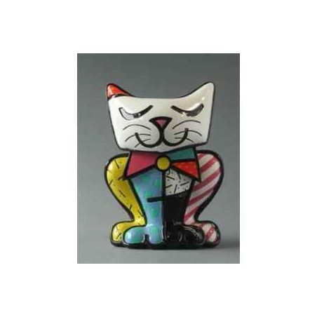 Animaux-Bois-Animaux-Bronzes.com propose Chat squeaki Britto Romero -B339024