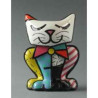 Animaux-Bois-Animaux-Bronzes.com propose Chat squeaki Britto Romero -B339024