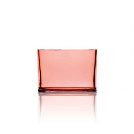 Objet de collection en verre Collect , pot , rose , moyen Mats Jonasson -67010 dans animaux-bois-animaux-bronzes