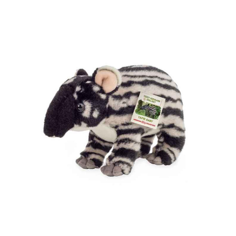 Peluche tapir bébé 24 cm hermann teddy -92332 9